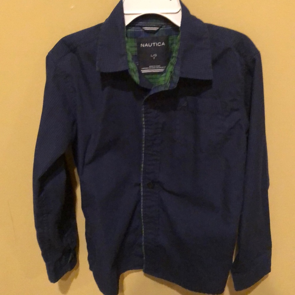 Boys blue tshirt